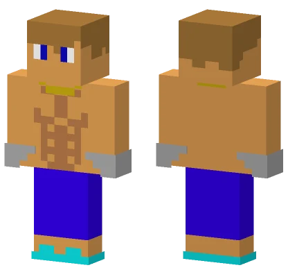 Strong Guy Minecraft skin