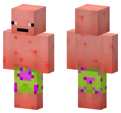 Stupid Patrik Minecraft skin