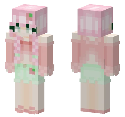Stwsbe Pink Girl Minecraft skin