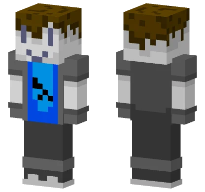 Stylized Bacon Outfit Minecraft skin