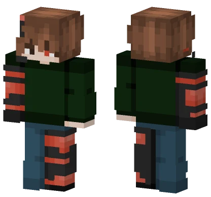 Subterranian Homesick Alien Minecraft skin