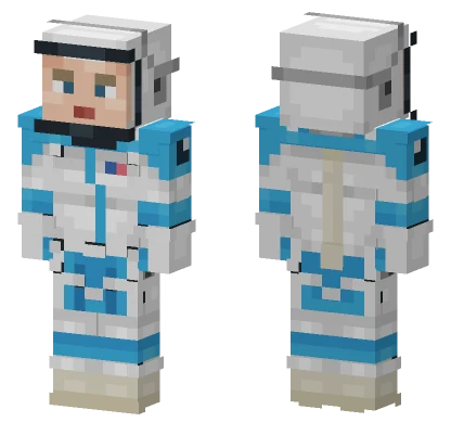 Sue Storm Fantastic 4 Minecraft skin