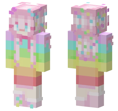 Sugar Rush Minecraft skin