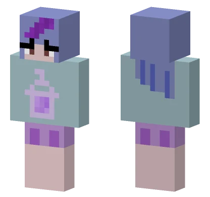 Sugar Slush Rockstar Minecraft skin