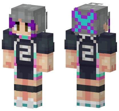 Sugawara Shinobu Combined Minecraft skin