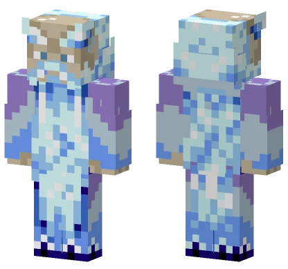 Suhfohyah Blue Ice Minecraft skin
