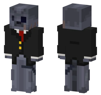 Suited Seal Minecraft skin