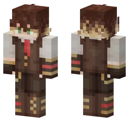 Suited Up Minecraft skin