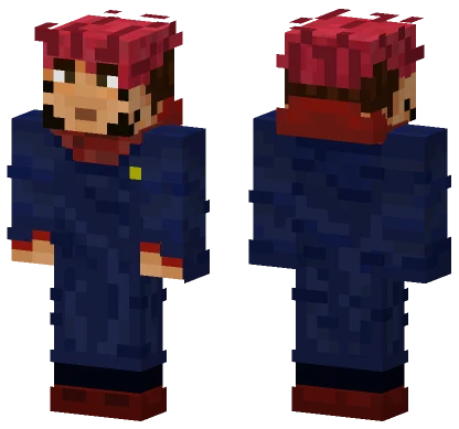 Sukuna JJK Outfit Minecraft skin