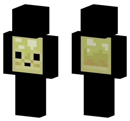 Sulfur Cube Pixel Art Minecraft skin