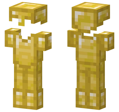 Sulfur Elemental Armor Set Minecraft skin
