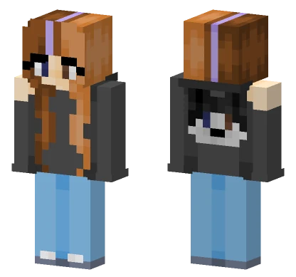 Summer Amber Girl Minecraft skin