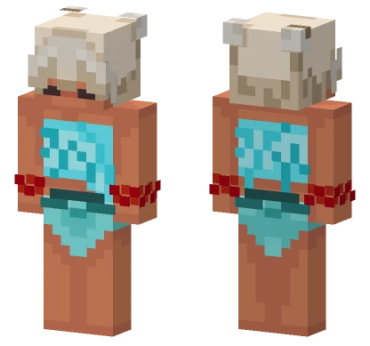 Summer Beach Outfit Minecraft skin