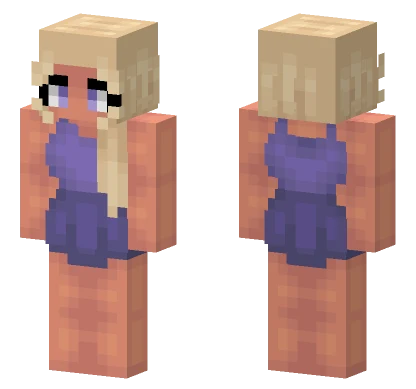 Summer Beauty Minecraft skin