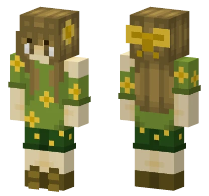 Summer Breeze Shaded Minecraft skin