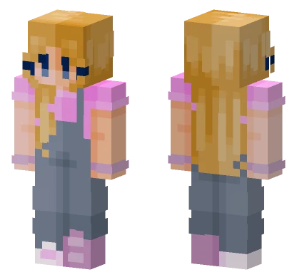 Summer End Outfit Minecraft skin