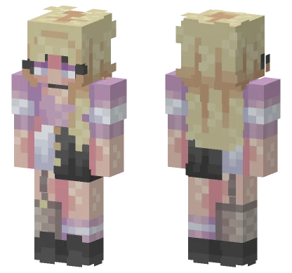 Summer Girl Minecraft skin