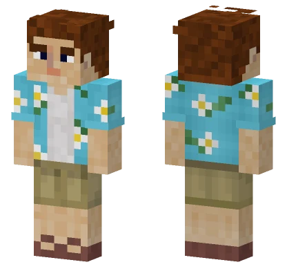 Summer Guy 2 Minecraft skin