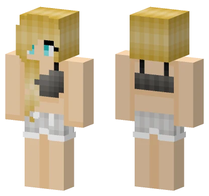 Summer Look Minecraft skin