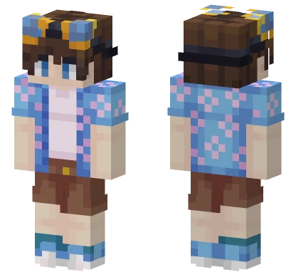 Summer Mazicrafter Minecraft skin