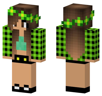 Summer Outfit Minecraft skin