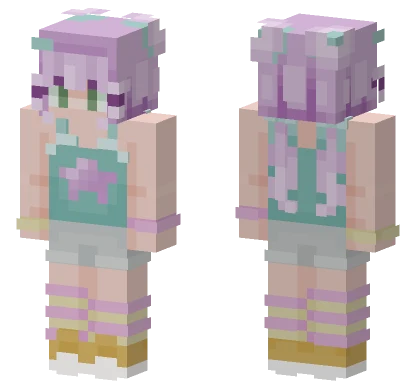 Summer Outfit Minecraft skin