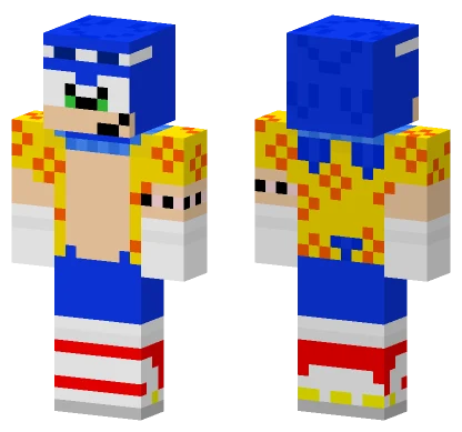 Summer Sonic V2 Minecraft skin
