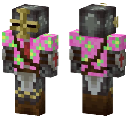 Summer Time Crusader Minecraft skin