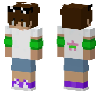 Summer Time Outfit Minecraft skin