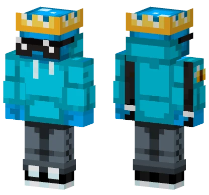 Sumsarmc Blue Robot Minecraft skin