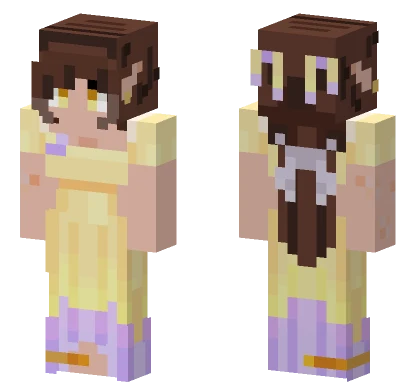 Sun Fairy Minecraft skin