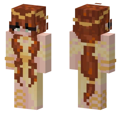 Sun Goddess Minecraft skin