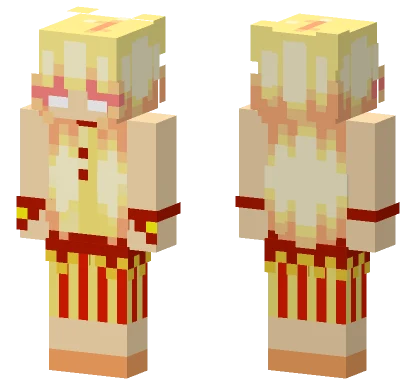 Sundrop Girl Minecraft skin