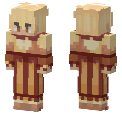 Sundrop Guy FNAF Minecraft skin