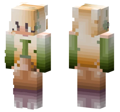 Sunflower Daisies RCE Minecraft skin