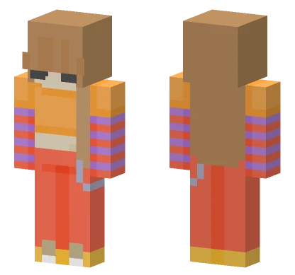 Sunflower Field Minecraft skin