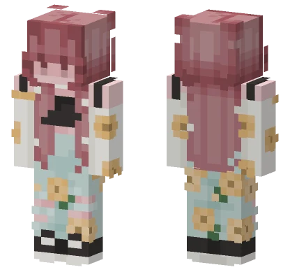 Sunflower Meadows Girl Minecraft skin