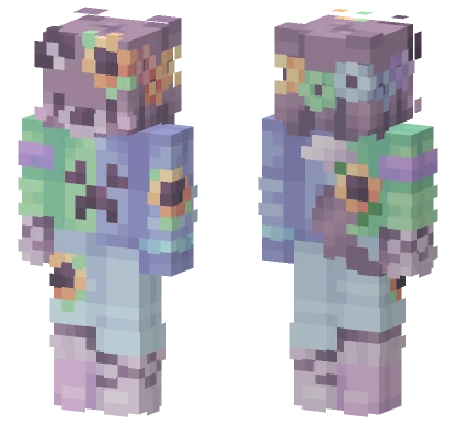 Sunflower Still Grows At Night Minecraft skin