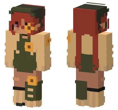 Sunflowers Trade Minecraft skin
