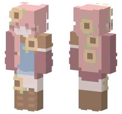 Sunflowers Trade Minecraft skin