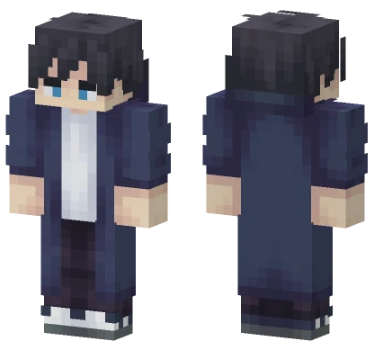 Sung Jinwoo Solo Leveling Minecraft skin