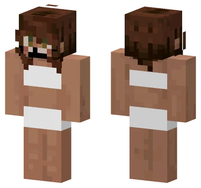 Sunnbleached Real Base Minecraft skin