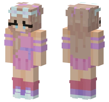Sunny Day Girl Minecraft skin