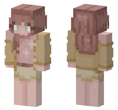 Sunny Girl Minecraft skin