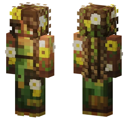 Sunroot Minecraft skin