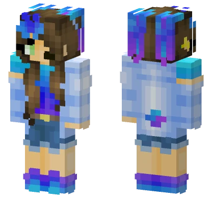 Sunset Forest Persona V3 Minecraft skin