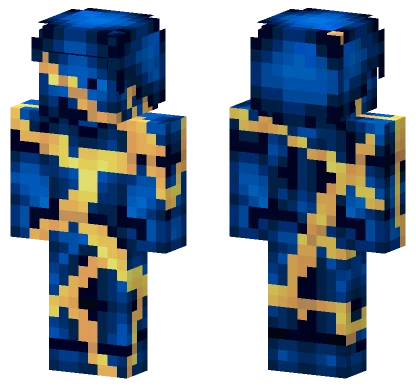 Sunset Sodalite Steve Minecraft skin