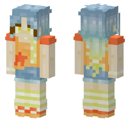 Sunsetzz Girl Minecraft skin