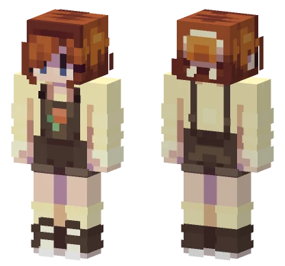 Sunshine and Long Days Minecraft skin