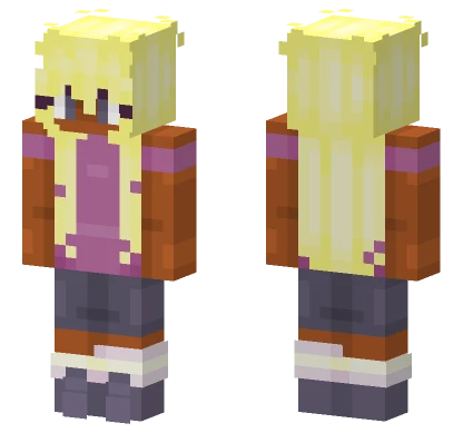 Sunshine Lemonade Peace Minecraft skin